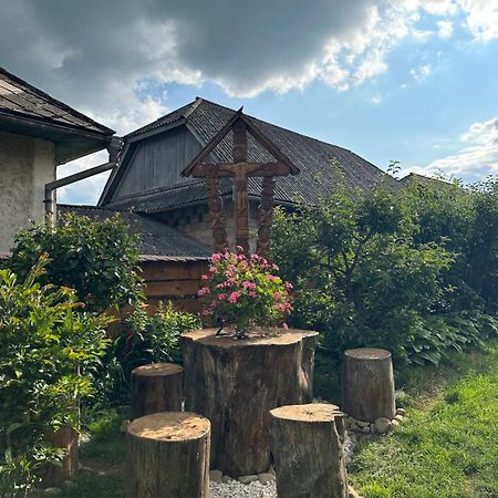 Ferienwohnung La Curtea Veche Lapus Exterior foto